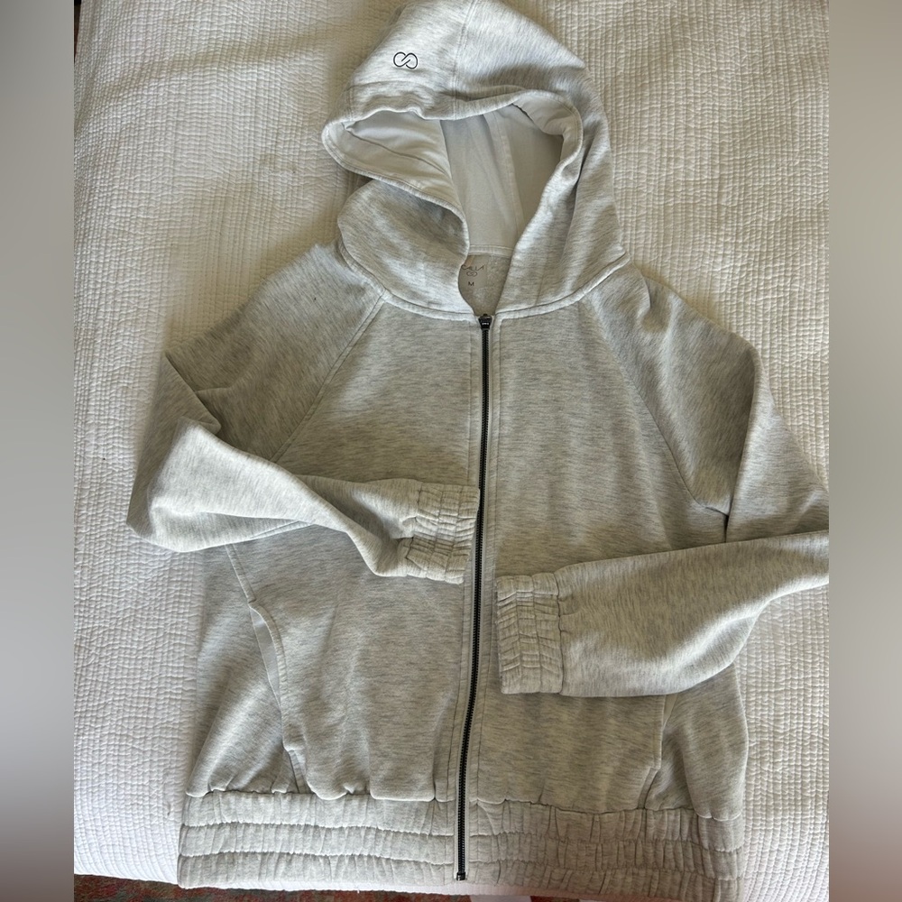 Calia Zip Up Athletic Sweatshirt Size Medium